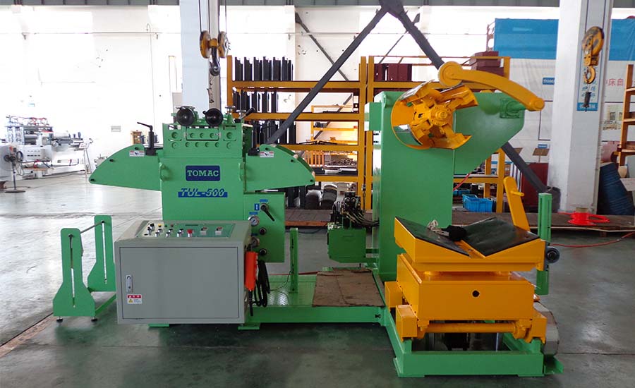 TUL系列二機(jī)一體精密型料架矯直機(jī)